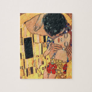 The Kiss, abstract Jigsaw Puzzle