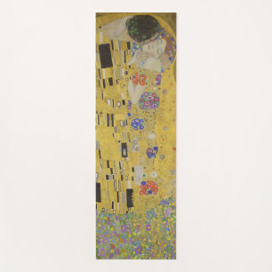 The Kiss, Art Nouveau Oil Painting, Gustav Klimt Yoga Mat