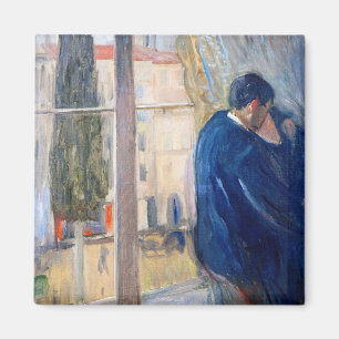 The Kiss (by Edvard Munch) Magnet