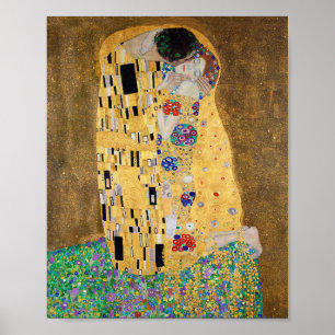 The Kiss by Gustav Klimt Apron Poster
