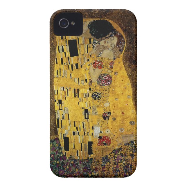 The Kiss by Gustav Klimt Case-Mate iPhone Case (Back)