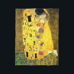 The Kiss by Gustav Klimt Fleece Blanket<br><div class="desc">The Kiss (Lovers) popular painting by Austrian Symbolist & Art Nouveau Artist Gustav Klimt (1862-1918)</div>