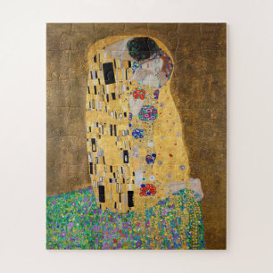 The Kiss by Gustav Klimt Jigsaw Puzzle