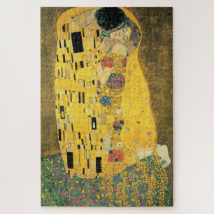 The Kiss by Gustav Klimt Jigsaw Puzzle