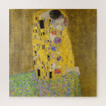 The Kiss by Gustav Klimt Jigsaw Puzzle<br><div class="desc">The Kiss by Gustav Klimt</div>