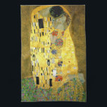 The Kiss by Gustav Klimt Kitchen Towel<br><div class="desc">The Kiss by Gustav Klimt on o towel to use or hang</div>