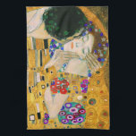 The Kiss by Gustav Klimt Kitchen Towel<br><div class="desc">The Kiss by Gustav Klimt,  1907</div>