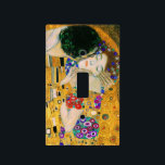 The Kiss by Gustav Klimt Light Switch Cover<br><div class="desc">The Kiss by Gustav Klimt,  1907</div>