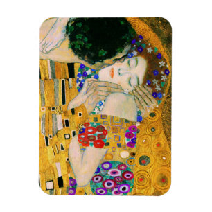 The Kiss by Gustav Klimt Magnet