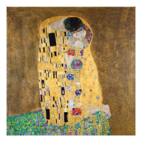 The Kiss by Gustav Klimt 