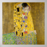 The Kiss by Gustav Klimt Poster<br><div class="desc">The Kiss by Gustav Klimt Poster</div>