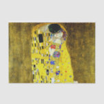 The Kiss by Gustav Klimt,symbolist painter,art Tissue Paper<br><div class="desc">Gustav Klimt (July 14, 1862 – February 6, 1918) was an Austrian symbolist painter and one of the most prominent members of the Vienna Secession movement. Klimt is noted for his paintings, murals, sketches, and other objets d'art. Klimt's primary subject was the female body, [1] and his works are marked...</div>