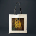 The Kiss by Gustav Klimt Tote Bag<br><div class="desc">Art Nouveau painting "The Kiss" from 1907-08 by Gustav Klimt.</div>