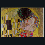 The Kiss by Gustav Klimt, Vintage Art Nouveau Cutting Board<br><div class="desc">The ultimate painting of love, a beautiful design to celebrate Valentine's Day with! The Kiss (detail) (1907-1908) by Gustav Klimt is a vintage Victorian Era Symbolism fine art love and romance painting featuring a romantic couple in various shades of gold, patterns and symbols, sharing a kiss against a bronze background....</div>