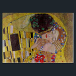 The Kiss by Gustav Klimt, Vintage Art Nouveau Cutting Board<br><div class="desc">The ultimate painting of love, a beautiful design to celebrate Valentine's Day with! The Kiss (detail) (1907-1908) by Gustav Klimt is a vintage Victorian Era Symbolism fine art love and romance painting featuring a romantic couple in various shades of gold, patterns and symbols, sharing a kiss against a bronze background....</div>