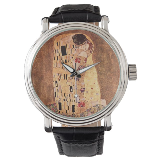 The Kiss by Gustav Klimt Watch (Front)