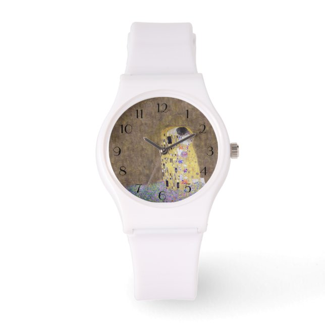 The Kiss by Gustav Klimt Watch (Front)