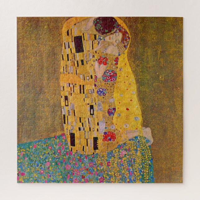 The Kiss by Klimt Jigsaw Puzzle (Vertical)
