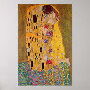 The Kiss by Klimt Poster
