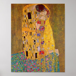 The Kiss by Klimt Poster