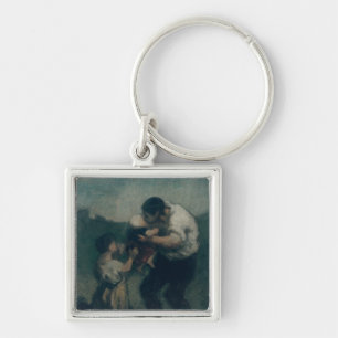 The Kiss, c.1845-48 Keychain