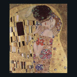 The Kiss Detail - Gustav Klimt Poster<br><div class="desc">Famous romantic painting by Gustav Klimt. The Kiss is a beautiful masterpiece for true lovers of great art. This is a wonderful detail of this classic painting.</div>