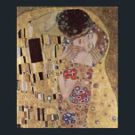 The Kiss Detail - Gustav Klimt Poster<br><div class="desc">Famous romantic painting by Gustav Klimt. The Kiss is a beautiful masterpiece for true lovers of great art. This is a wonderful detail of this classic painting.</div>
