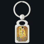 The Kiss, famous painting by Gustav Klimt Keychain<br><div class="desc">The Kiss,  passionate painting by Austrian Symbolist artist Gustav Klimt</div>