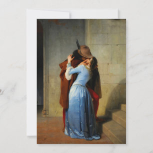 The Kiss Francesco Hayez Invitation