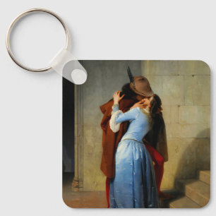 The Kiss Francesco Hayez Keychain