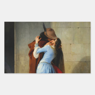 The Kiss Francesco Hayez Sticker