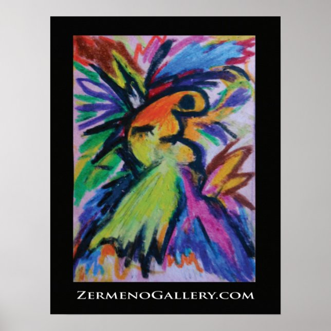 "The Kiss" from ZermenoGallery.com Poster (Front)