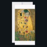The Kiss - Gustav Klimt<br><div class="desc">Famous romantic painting by Gustav Klimt. The Kiss is a beautiful masterpiece for true lovers of great art.</div>