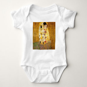 The Kiss Gustav Klimt Baby Bodysuit
