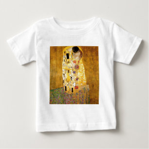 The Kiss Gustav Klimt Baby T-Shirt