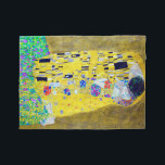 The Kiss, Gustav Klimt Fleece Blanket<br><div class="desc">Gustav Klimt (July 14, 1862 – February 6, 1918) was an Austrian symbolist painter and one of the most prominent members of the Vienna Secession movement. Klimt is noted for his paintings, murals, sketches, and other objets d'art. In addition to his figurative works, which include allegories and portraits, he painted...</div>