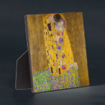 The Kiss | Gustav Klimt | Plaque<br><div class="desc">The Kiss is a 1901 painting by Gustav Klimt.</div>