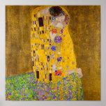 The Kiss | Gustav Klimt | Poster<br><div class="desc">The Kiss is a 1901 painting by Gustav Klimt.</div>