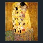 The Kiss Gustav Klimt Poster<br><div class="desc">Imperial Austrian Painter Gustav Klimt's masterpiece : The Kiss painting reprint</div>