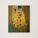 The Kiss Gustav Klimt Puzzle<br><div class="desc">Fun puzzle featuring Gustav Klimt's The Kiss</div>