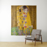 The Kiss | Gustav Klimt | Tapestry<br><div class="desc">The Kiss is a 1901 painting by Gustav Klimt.</div>