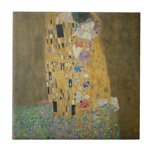 The Kiss - Gustav Klimt Tile