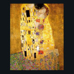 The Kiss High Resolution Gustav Klimt Poster<br><div class="desc">The Kiss High Resolution Gustav Klimt</div>