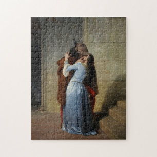 The Kiss / Il Bacio art puzzle