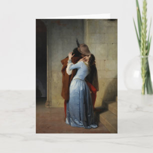 The Kiss / Il Bacio greeting card