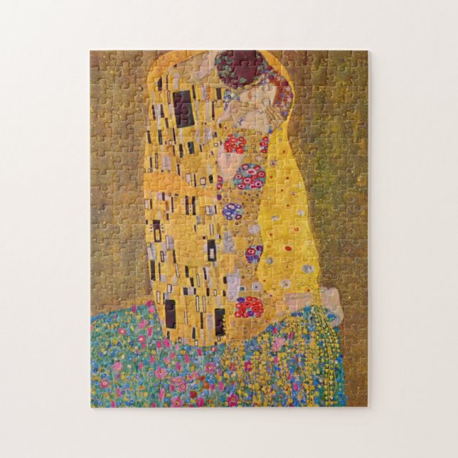 The Kiss Jigsaw Puzzle (Vertical)