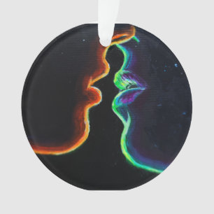 The kiss ornament