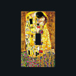 The Kiss, painting by Gustav Klimt Light Switch Cover<br><div class="desc">Gustav Klimt painting,  The Kiss,  light switch cover. VIRGINIA5050,  custom-designed products and gifts at www.zazzle.com/virginia5050*,  PAUL KLEE GIFT SHOP at www.zazzle.com/paulkleegiftshop*,  INTERNATIONAL GIFTS at zazzle.com/InternationalGifts.</div>