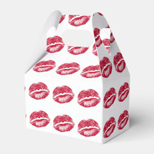 The Kiss, Red Lips Favor Box