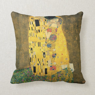 The Kiss Throw Pillow